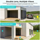 📹 Cámara de Seguridad PTZ Doble Lente: Tu guardián inteligente con visión 360° y protección total día y noche