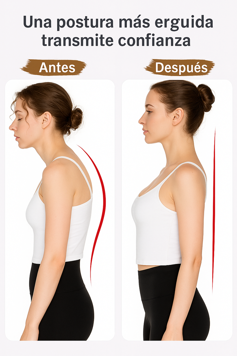 Corrector de postura elástico – recién llegado a Ecuador🆕✨