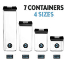 ⏰ ¡Pocas unidades en Colombia! Kit de 7 Recipientes Herméticos – Menos desorden, más practicidad ✨
